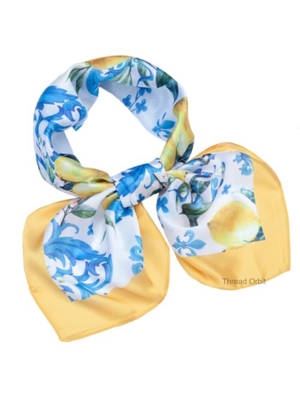 35" Silk Satin Scarf Large Square Hair Scarves Wrap Headscarf